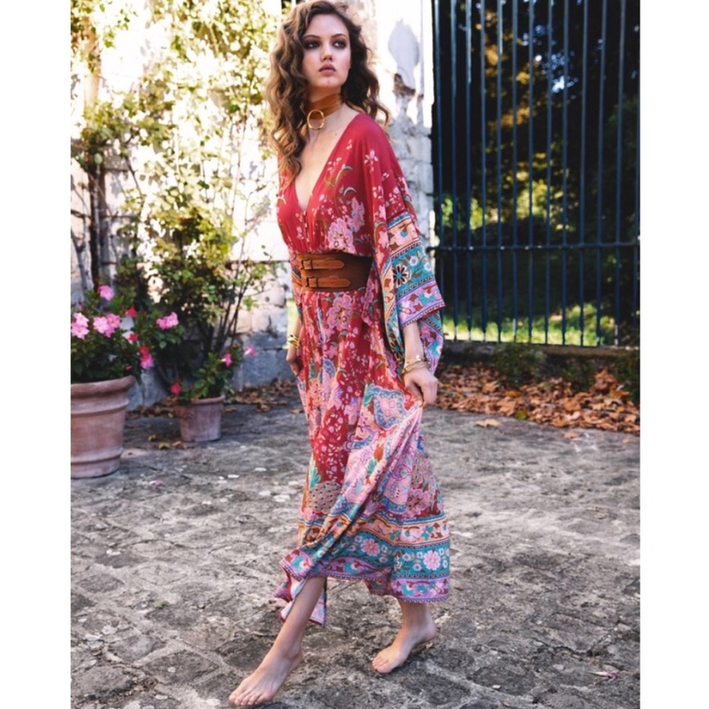 Spell and the gypsy lotus kimono Gown
